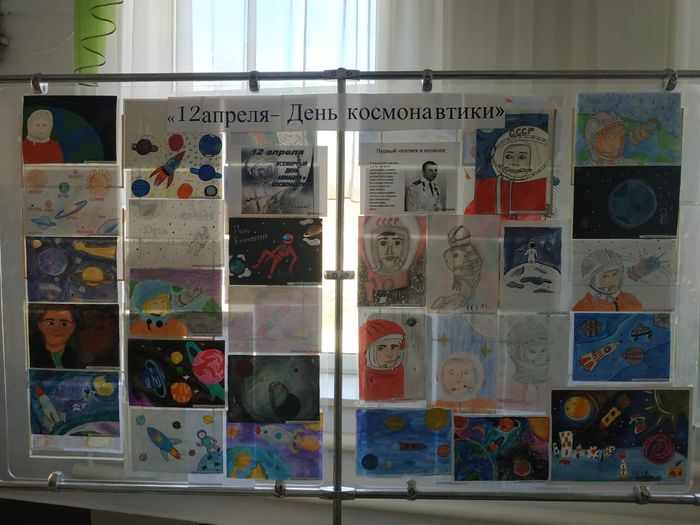 выставка к Дню космонавтики